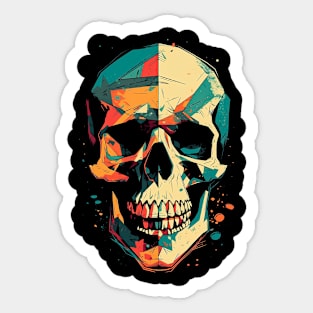 skull fashion Sticker